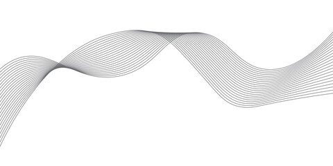 Abstract background vector illustration featuring blue wavy lines in a swirling digital pattern