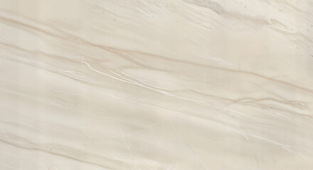 Obraz premium subtle beige marble with light grey streaks, elegant natural stone, polished slab for minimalist countertops, sophisticated wall features, and sleek interior design