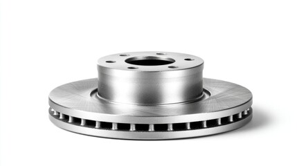 Car Brake Disc Isolated on White Background