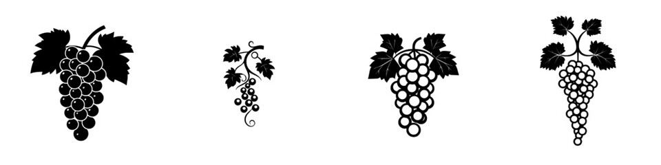 Vineyard Harvest represents abundance, growth, and the rewards of hard work through its simple yet elegant grapevine silhouette, ideal for wine labels and agricultural designs