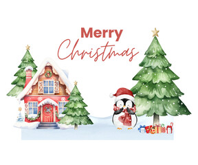 Digital Merry Christmas Calligraphy, Joyful Merry Christmas Typography