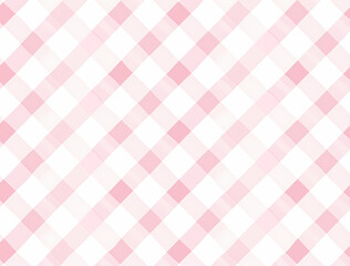 Pink Gingham Digital Paper for Scrapbooking, Planner Inserts, and DIY Craft Projects