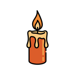 Burning Candle Design