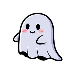 Simplified Halloween Ghost