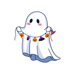 Cute Halloween Ghost Design
