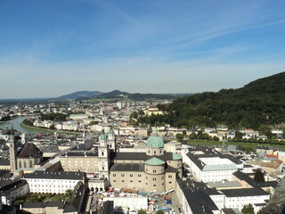 view of the city of salzburg