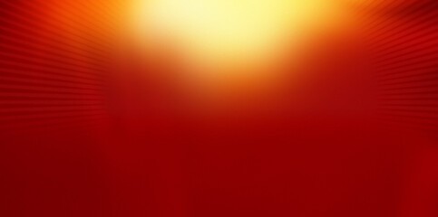 Bright Red and Golden Christmas Holiday Background with Glowing Light Effect for Festive Celebration and New Year Design