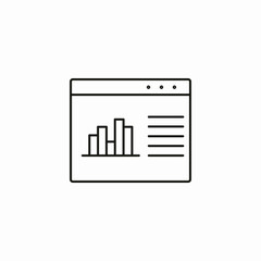 website bars icon sign vector