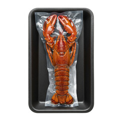 Lobster packaged for freshness and culinary delight.