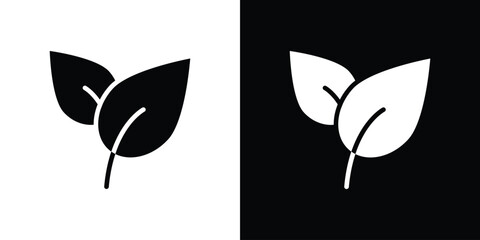 Vegan icon design vector collection. flat icons.