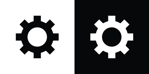 Settings button icon design vector collection. flat icons.