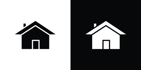 House icon design vector collection. flat icons.