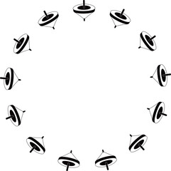 こまの丸フレーム