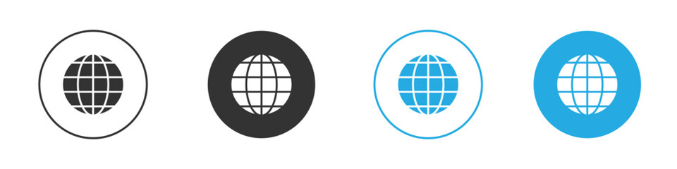 Website icon for app and web design. Simple element illustration.