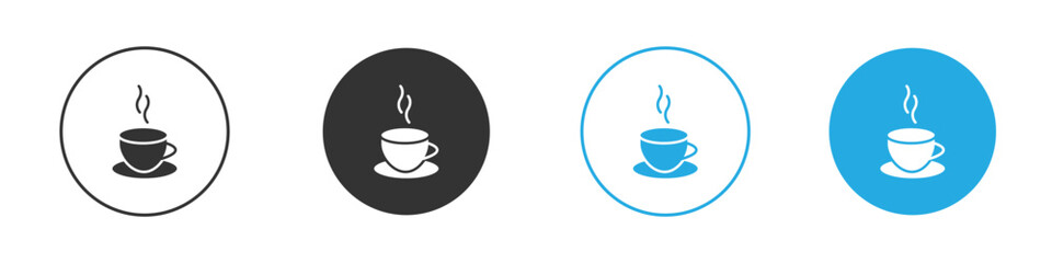 Coffee icon for app and web design. Simple element illustration.