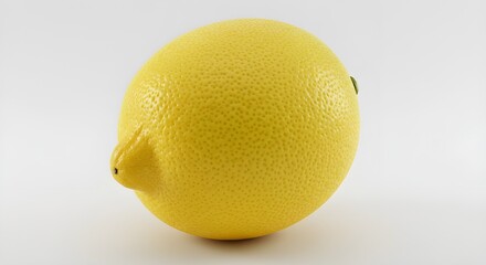 Lemon on a white background.