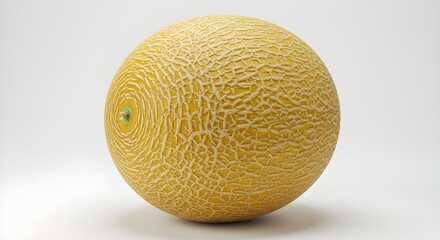 Melon isolated on white background.