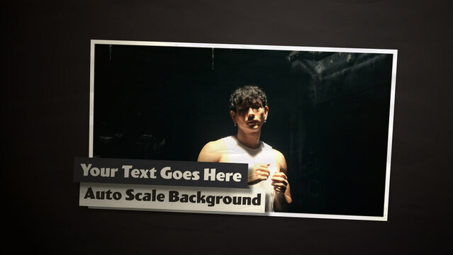  Elevated Image and Text Rotation Left HD