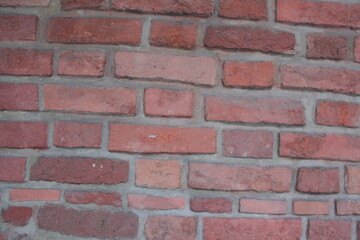 red brick wall