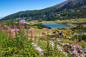 Landscape of Musalenski lakes, Rila mountain, Bulgaria
