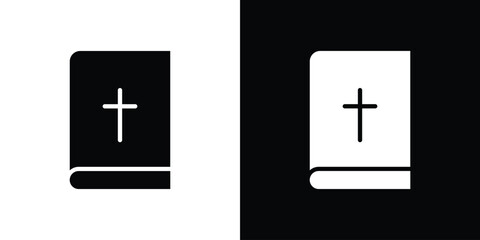 Bible icon for web design. solid vector icons