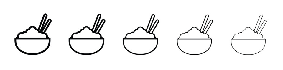 Rise Bowl icon for graphic designs. Icon vector design