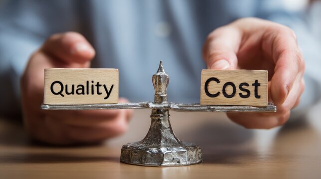 Balancing quality and cost