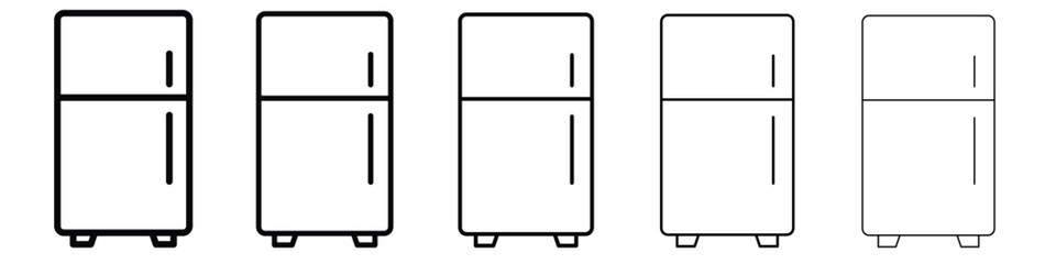 Fridge icon for graphic designs. Icon vector design