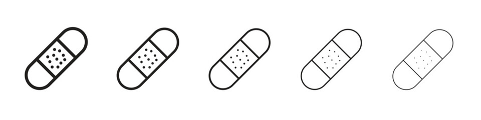 Band aid icon for graphic designs. Icon vector design