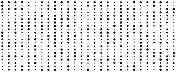 Dynamic vector tech background with black circular patterns on white.