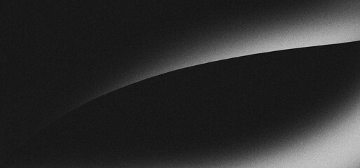 Black white grainy background, monochrome gray noisy texture dark grunge banner, header poster cover backdrop design	