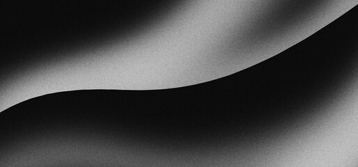 Black white grainy background, monochrome gray noisy texture dark grunge banner, header poster cover backdrop design	