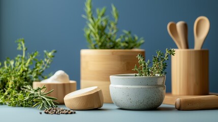 Kitchen tools lifestyle product photography advertising concept culinary stylish modern composition arrangement background design inspiration rustic decorative natural