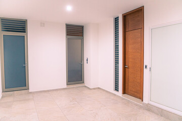 Modern and Warm House Garage.