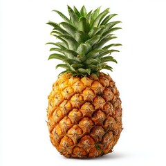 Fototapeta premium A ripe pineapple displayed
