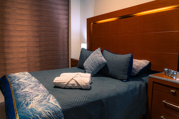 Modern and Warm House Bedroom.