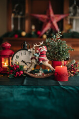 Festive Christmas table decor