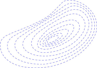 Trendy Colorful abstract form. Creative concept for design. Trendy Halftone. Figuras creativas abstractas 