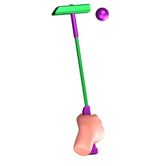 plastic toy shovel