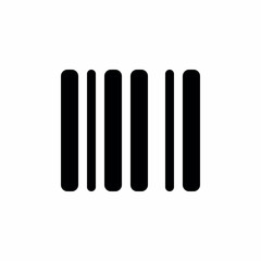 barcode product icon sign vector
