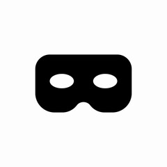 carnival mask icon sign vector