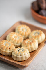 Ma'amoul date cookies from Syria