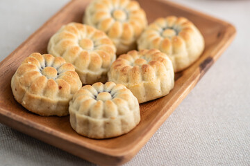 Ma'amoul date cookies from Syria