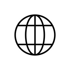Web icon symbol for apps and websites. go to web sign and symbol. web click icon. Global search icon