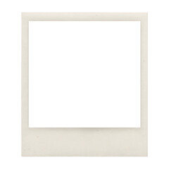 Fototapeta premium PNG Blank vintage photo frame template.