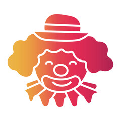 clown Gradient icon