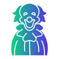clown Gradient icon