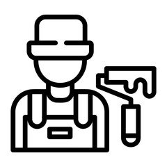 construction Line Icon