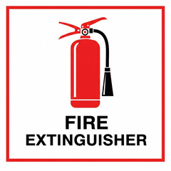 fire extinguisher sign