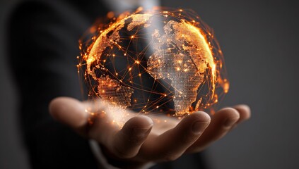 Holographic Earth in Hand